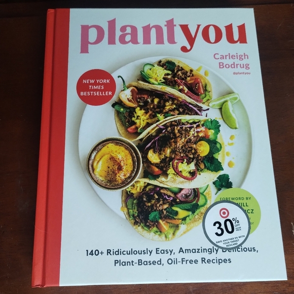 Brand New Vegan PlantYou Cookbook With Over 140 Recipes Hard Cover Book - Picture 1 of 2